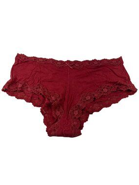 Maidenform Women's Sz 7 Large Panty Lace Waistband And Leg Openings Hi Cut NWOT
